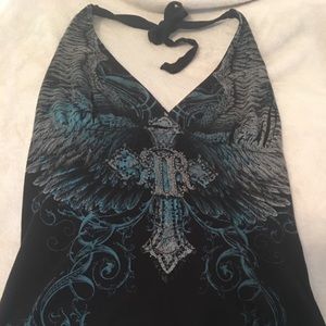 Rebel Saints Halter Top